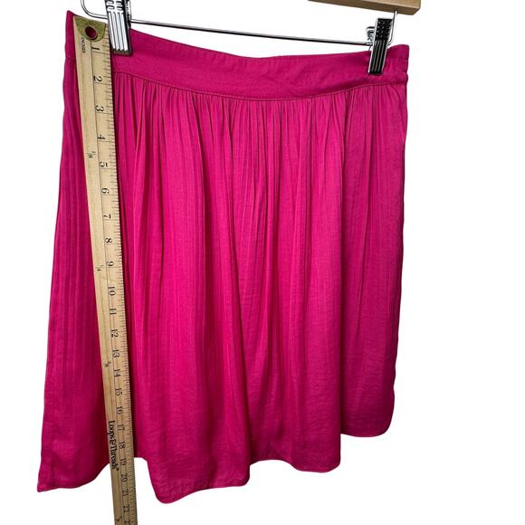 Rachel Zoe Womens Hot Pink Pleated Mini Skirt Size XS Flowy Party NWT - Picture 3 of 11